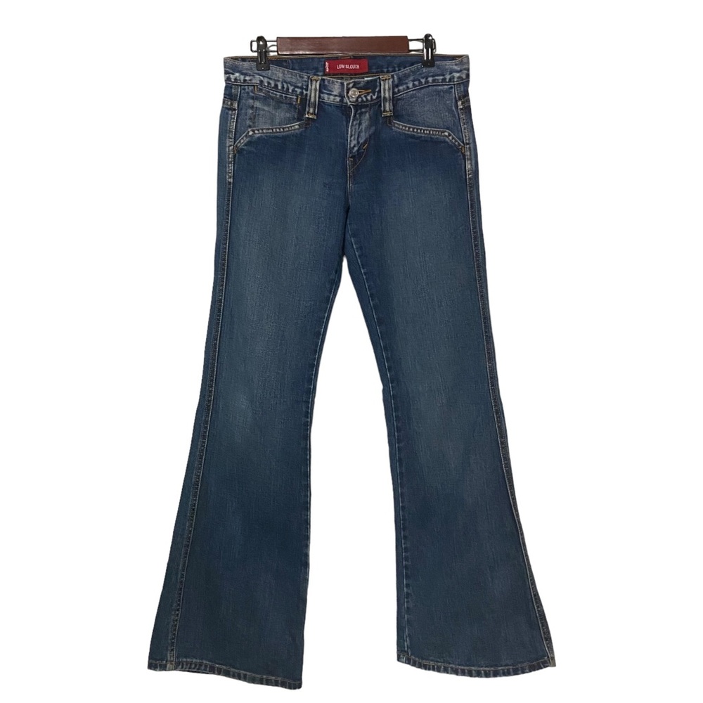 Y2K 2003 Levi’s Low Slouch Jeans Blue Vintage Grunge